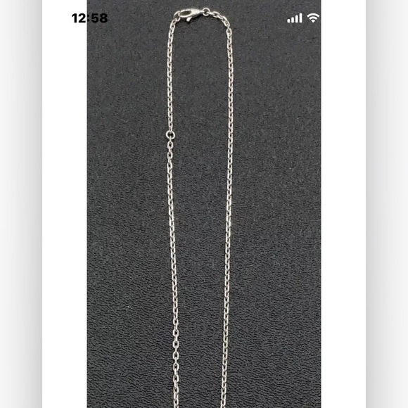 Auth Gucci Interlocking Double G Silver Ag925 Necklace W/Box full inclusion - Picture 3 of 10